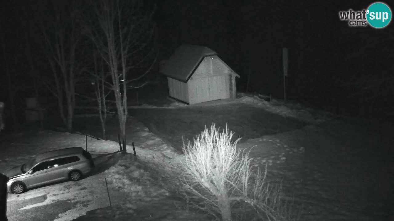 Webcam Lukanja – Pohorje houses a Water village