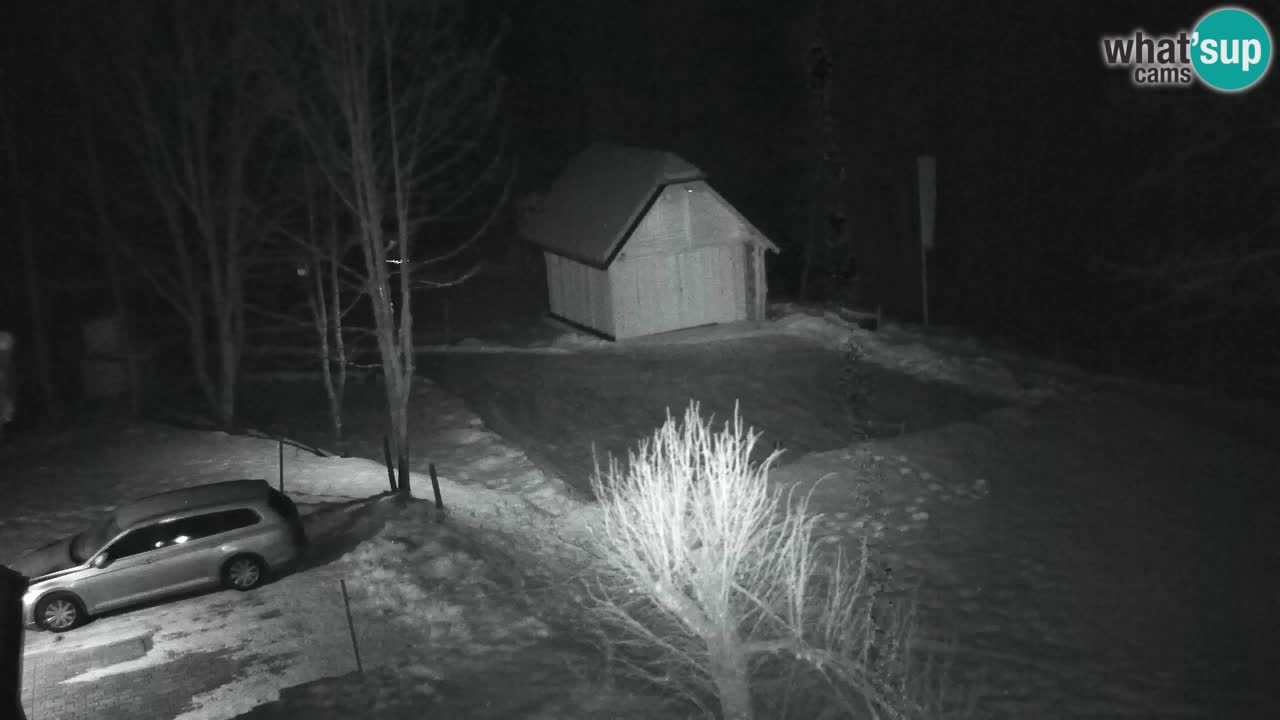 Webcam Lukanja – Pohorje houses a Water village