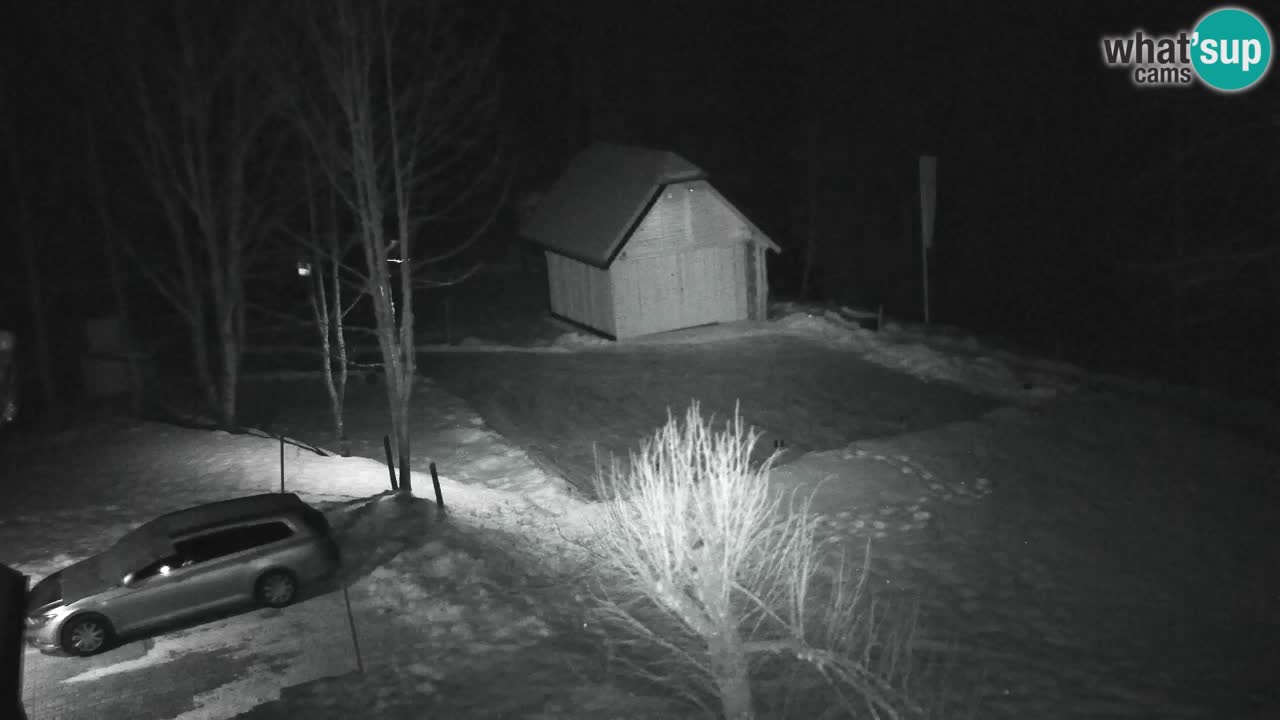 Webcam Lukanja – Pohorje houses a Water village