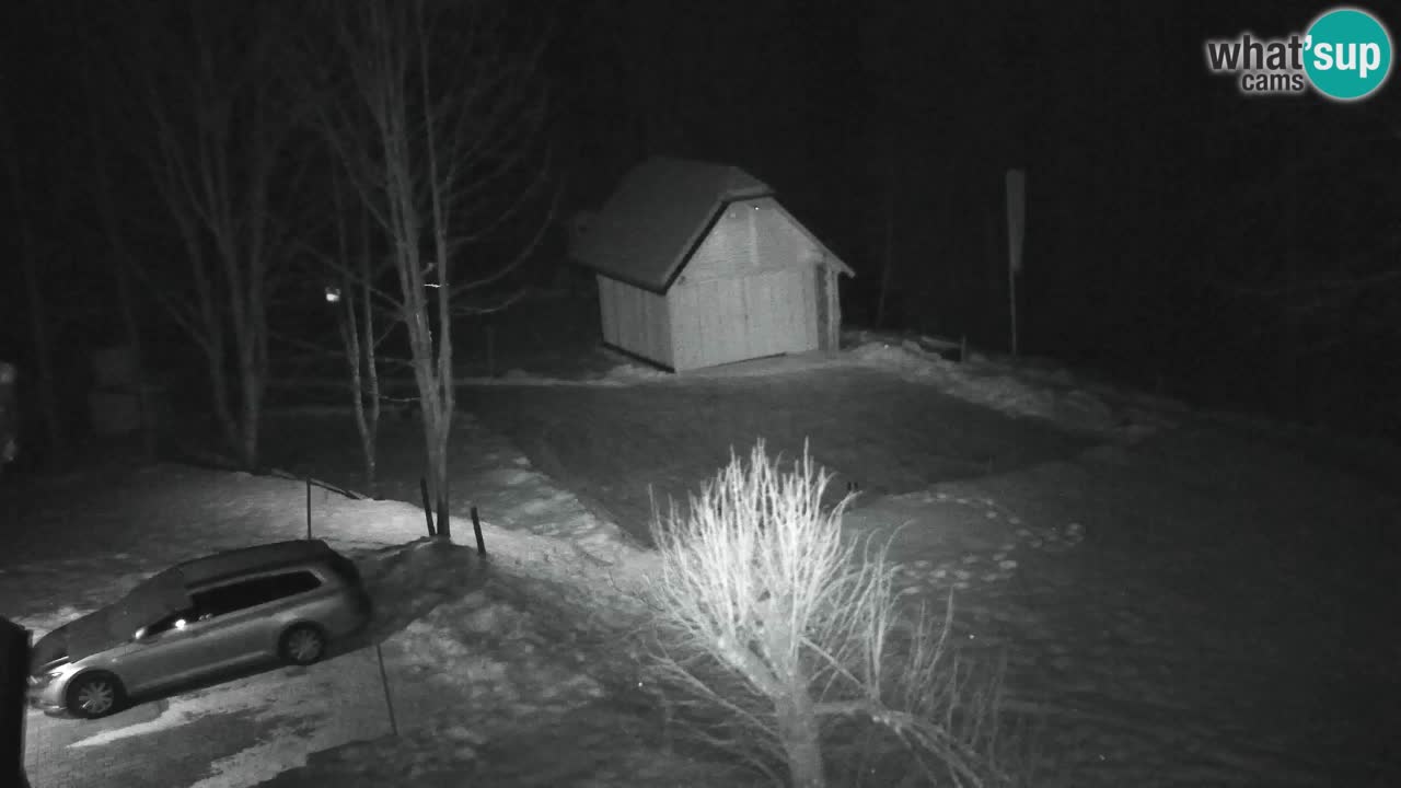 Webcam Lukanja – Pohorje houses a Water village