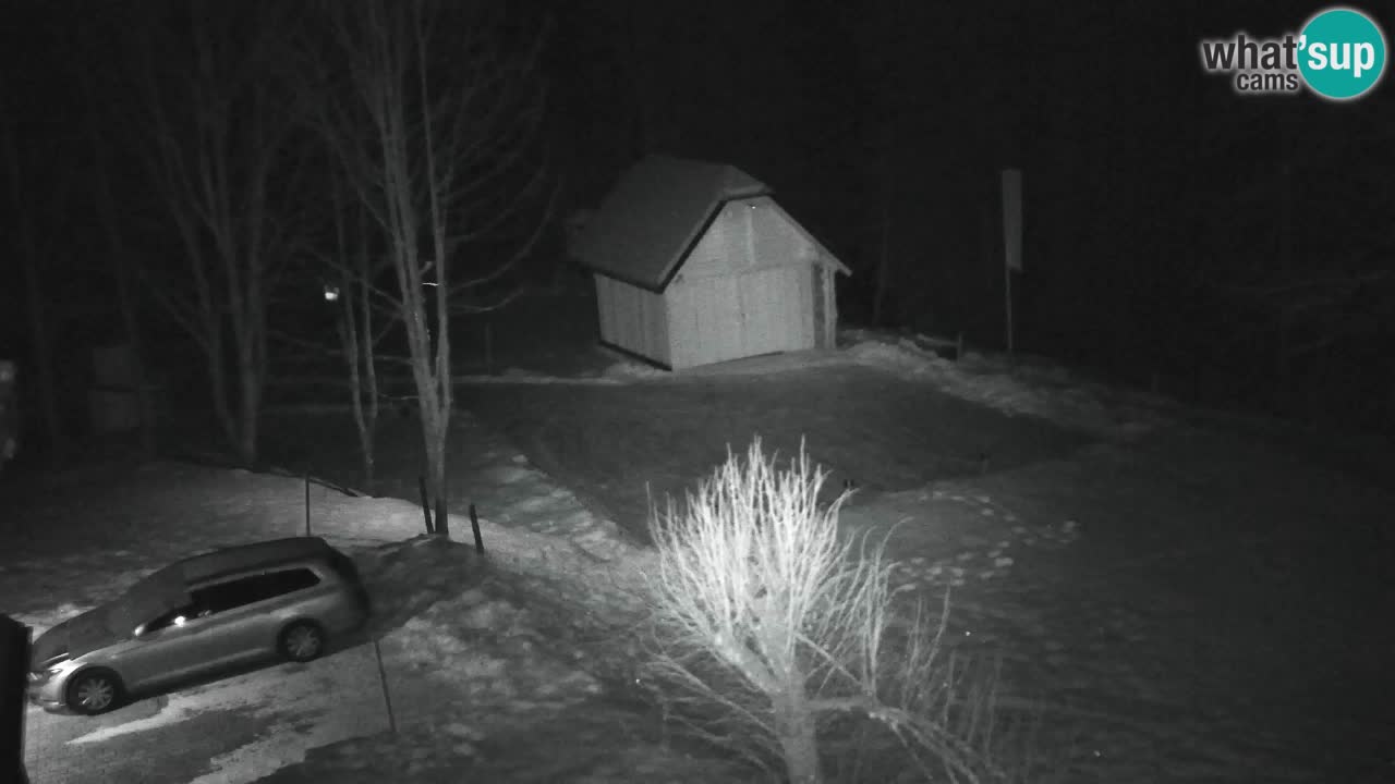 Webcam Lukanja – Pohorje houses a Water village