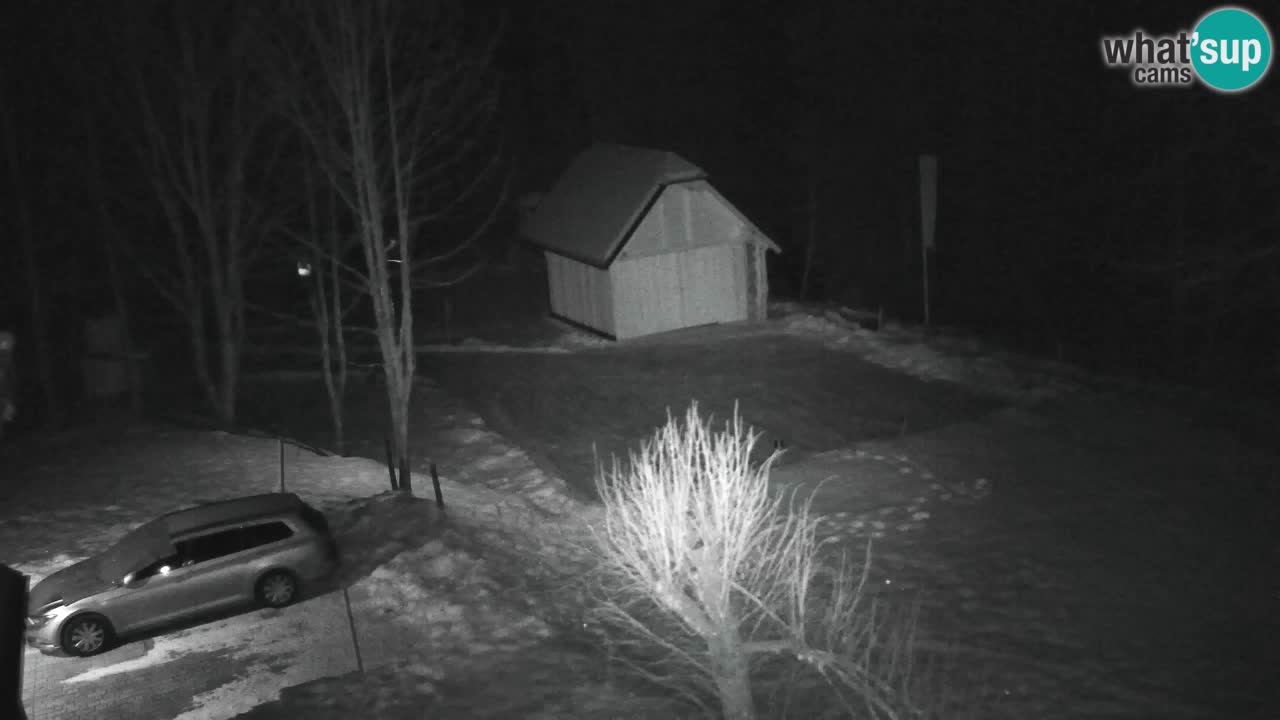 Webcam Lukanja – Pohorje houses a Water village