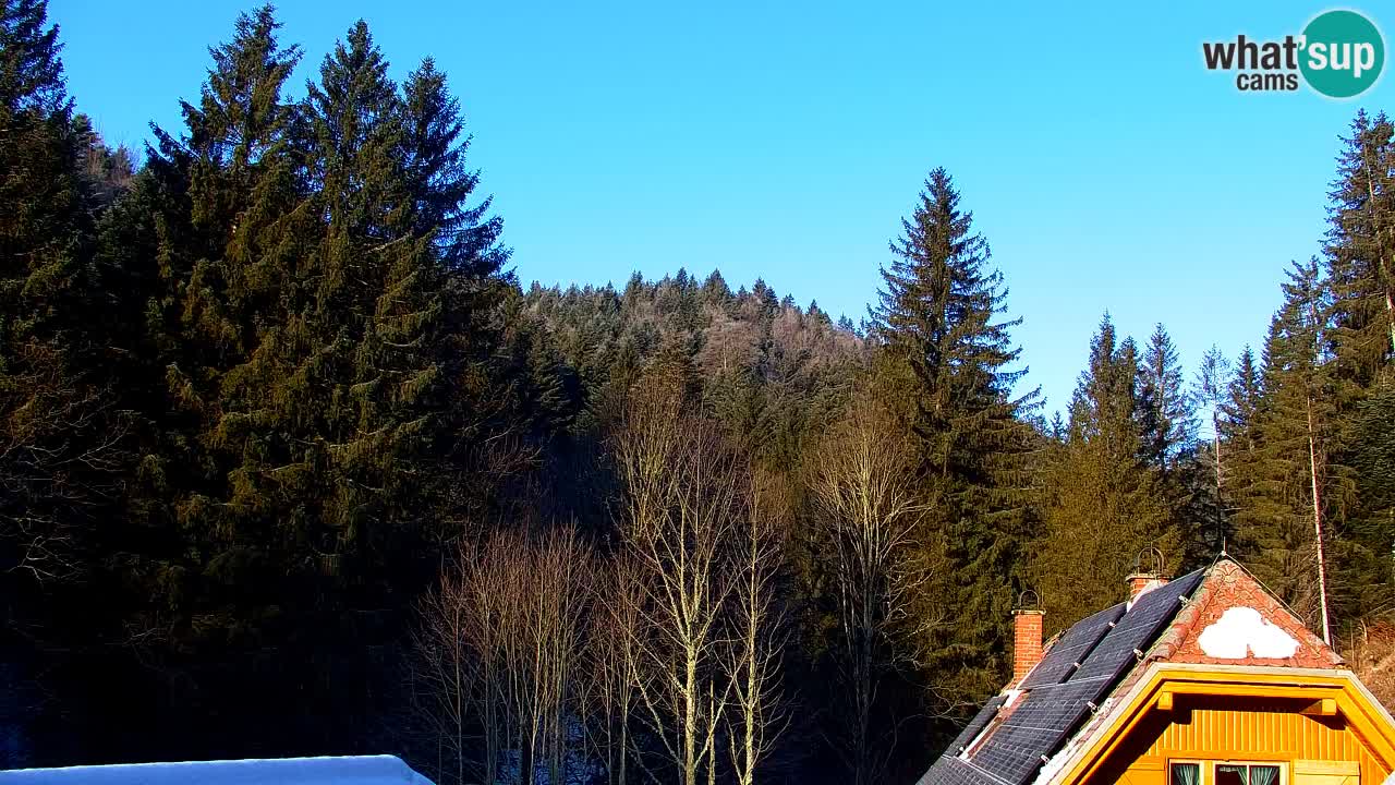 Spletna kamera Lukanja – Water Village | Pohorje Houses