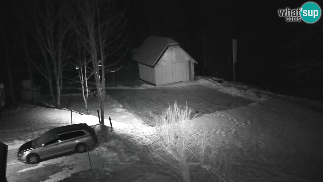 Webcam Lukanja – Pohorje houses a Water village