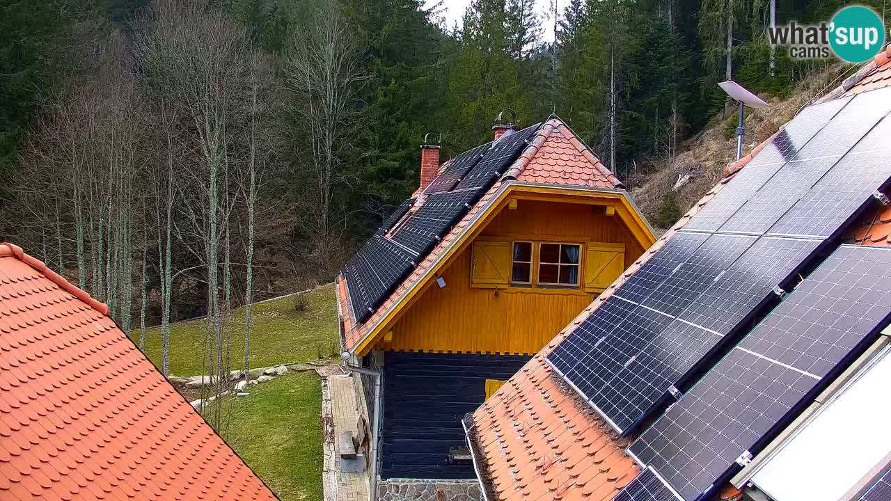 Spletna kamera Lukanja – Water Village | Pohorje Houses