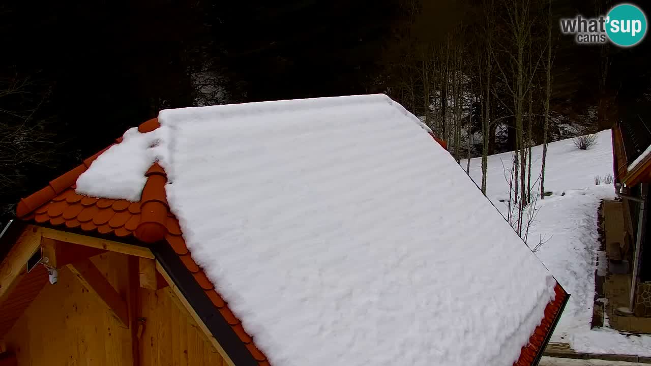 Spletna kamera Lukanja – Water Village | Pohorje Houses