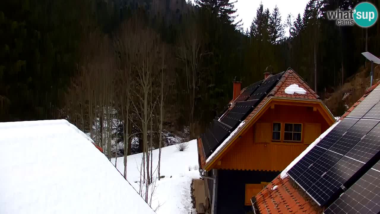 Spletna kamera Lukanja – Water Village | Pohorje Houses