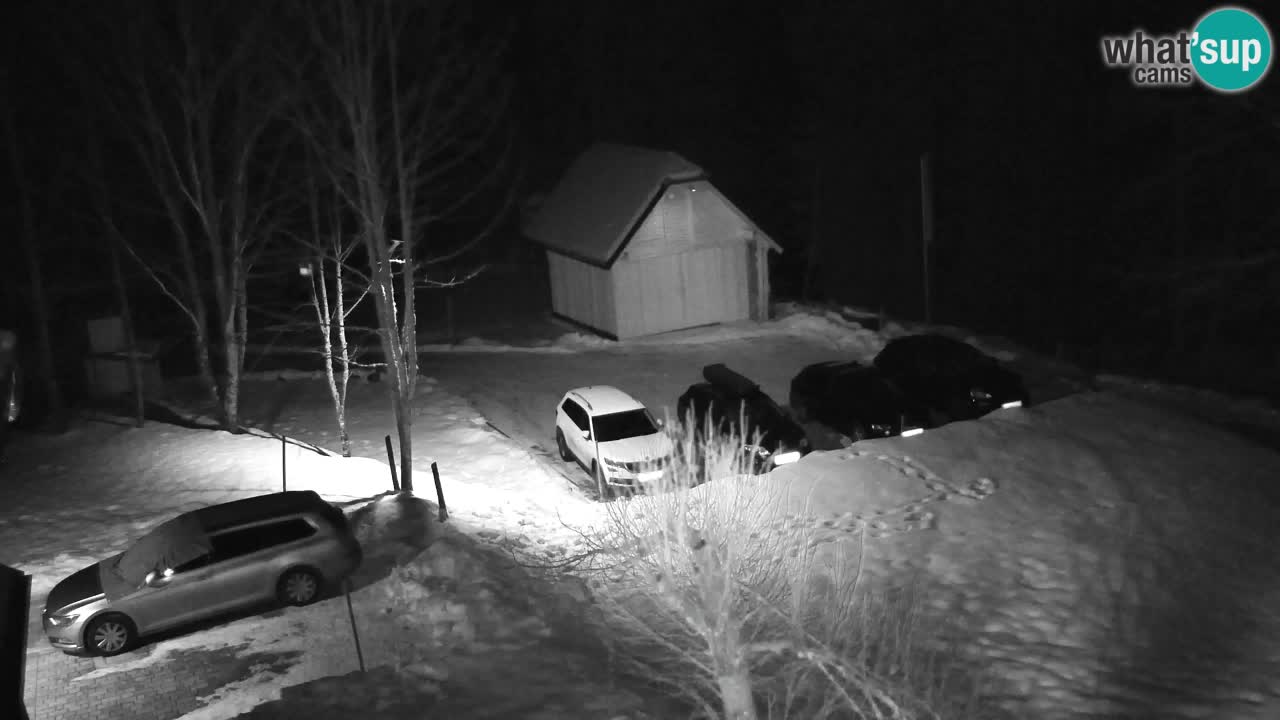 Webcam Lukanja – Pohorje houses a Water village