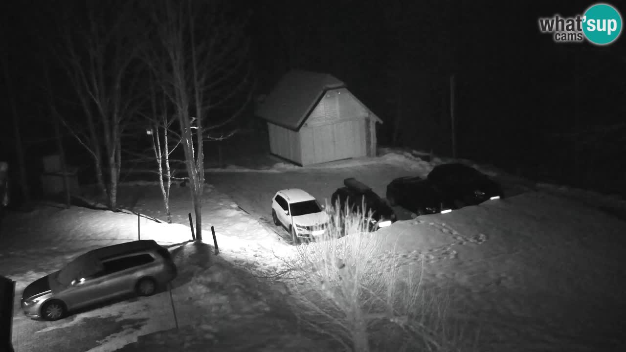 Webcam Lukanja – Pohorje houses a Water village