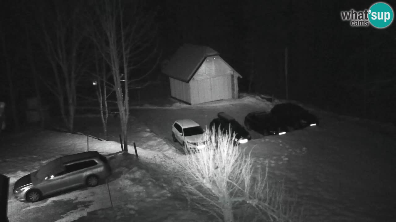 Webcam Lukanja – Pohorje houses a Water village