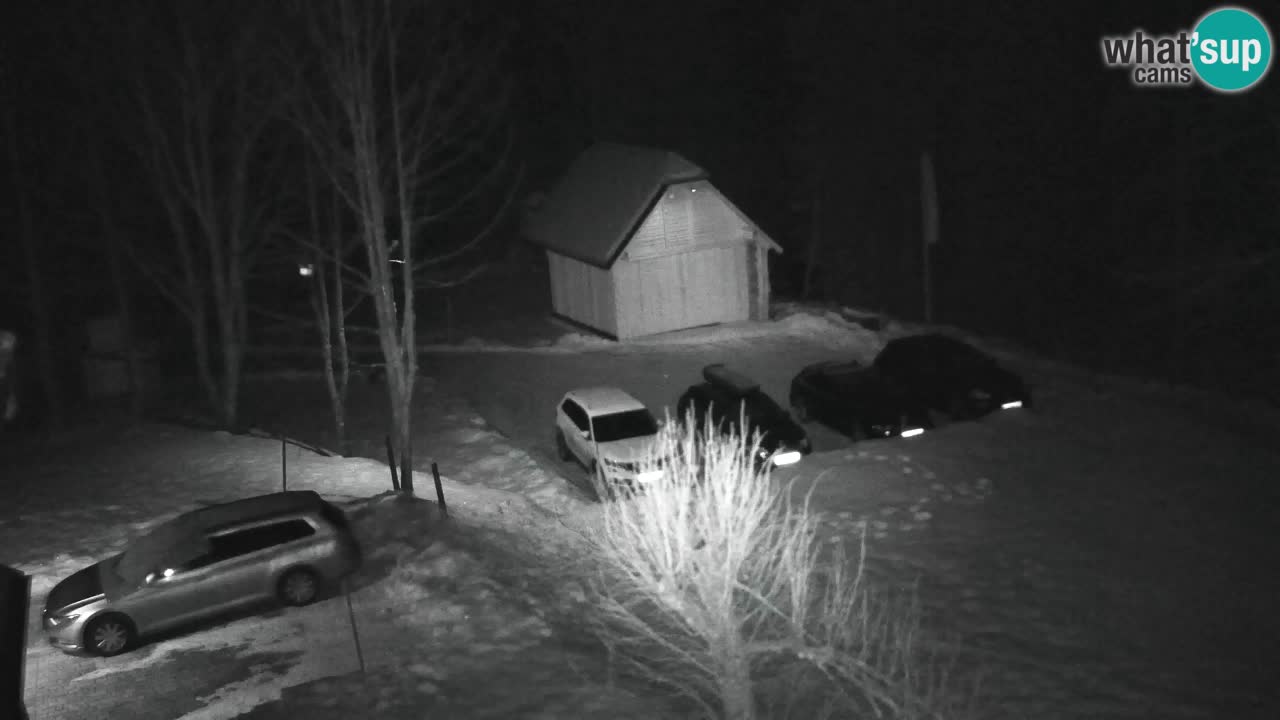 Webcam Lukanja – Pohorje houses a Water village