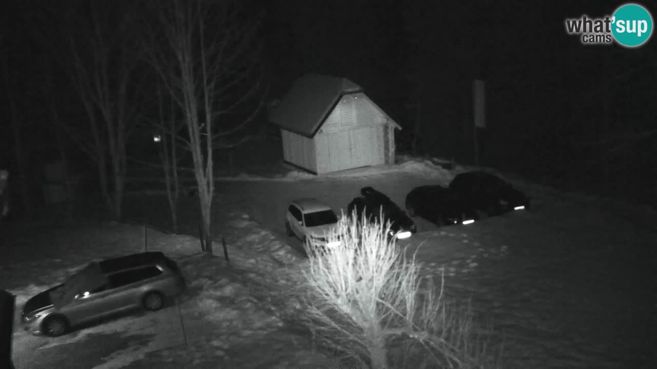 Webcam Lukanja – Pohorje houses a Water village