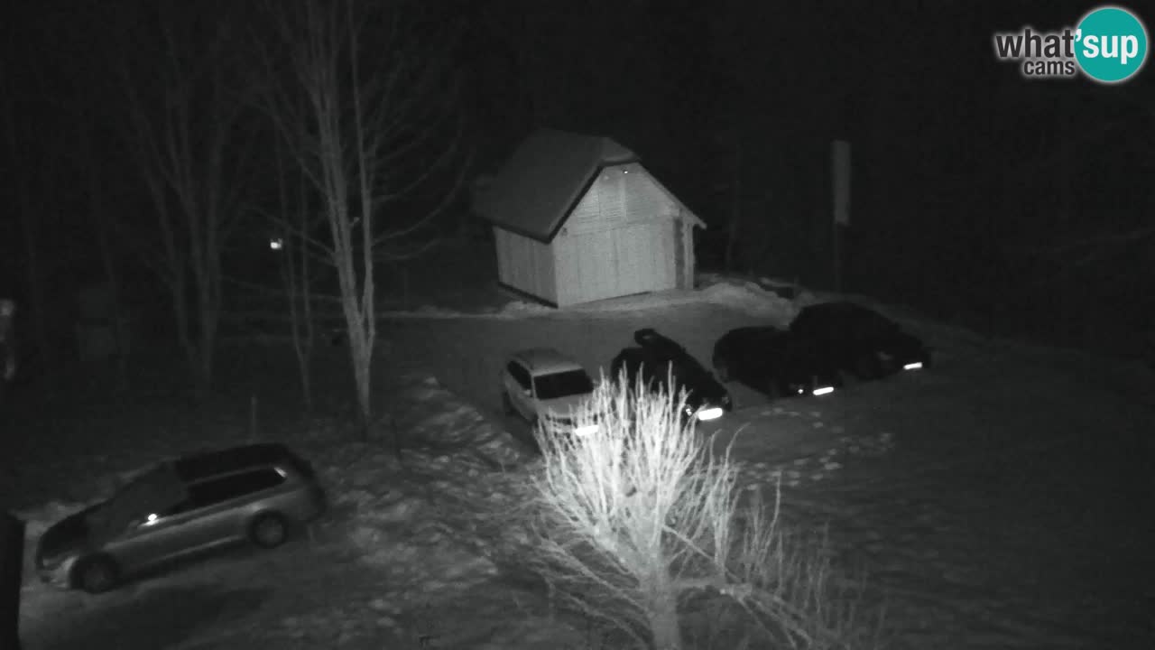 Webcam Lukanja – Pohorje houses a Water village