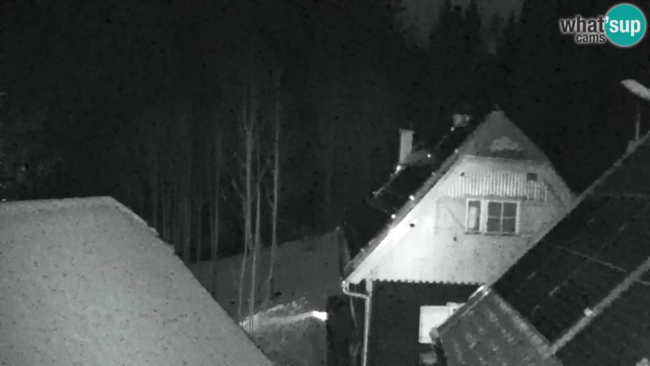 Spletna kamera Lukanja – Water Village | Pohorje Houses