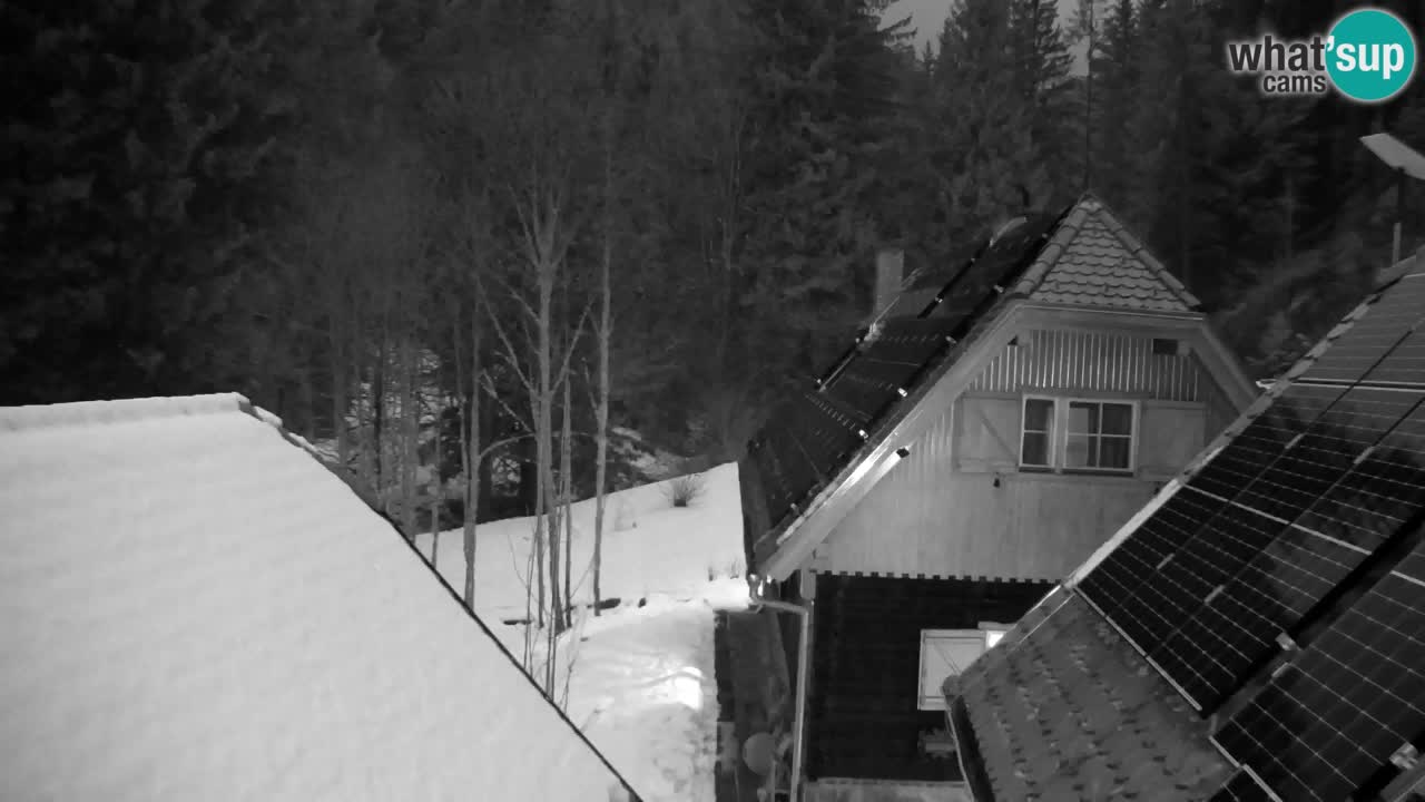 Spletna kamera Lukanja – Water Village | Pohorje Houses