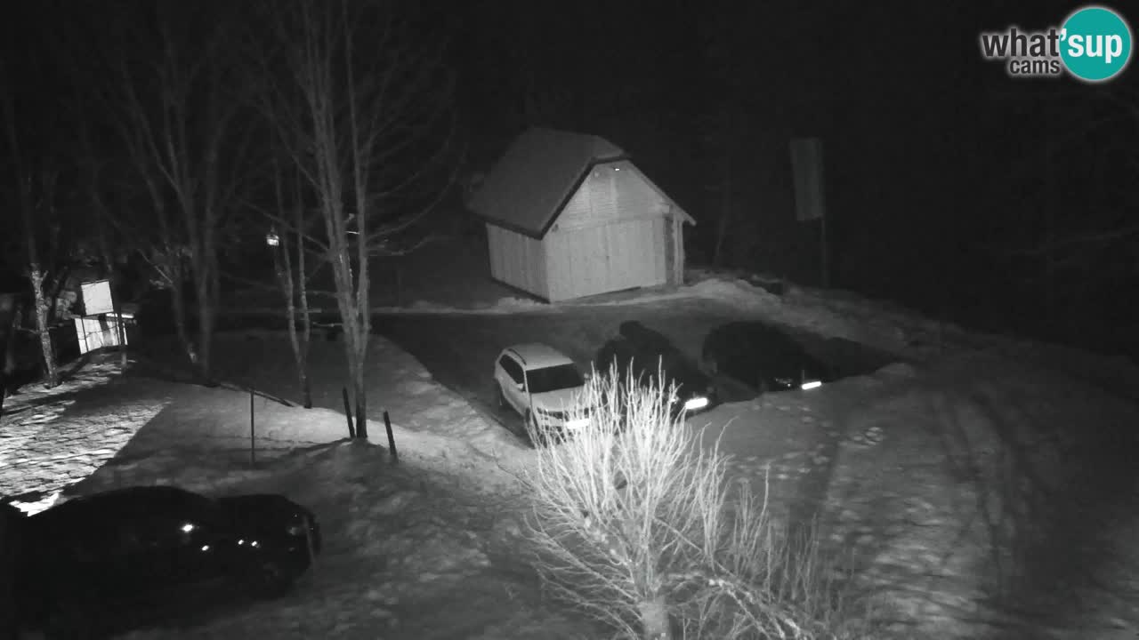 Webcam Lukanja – Pohorje houses a Water village