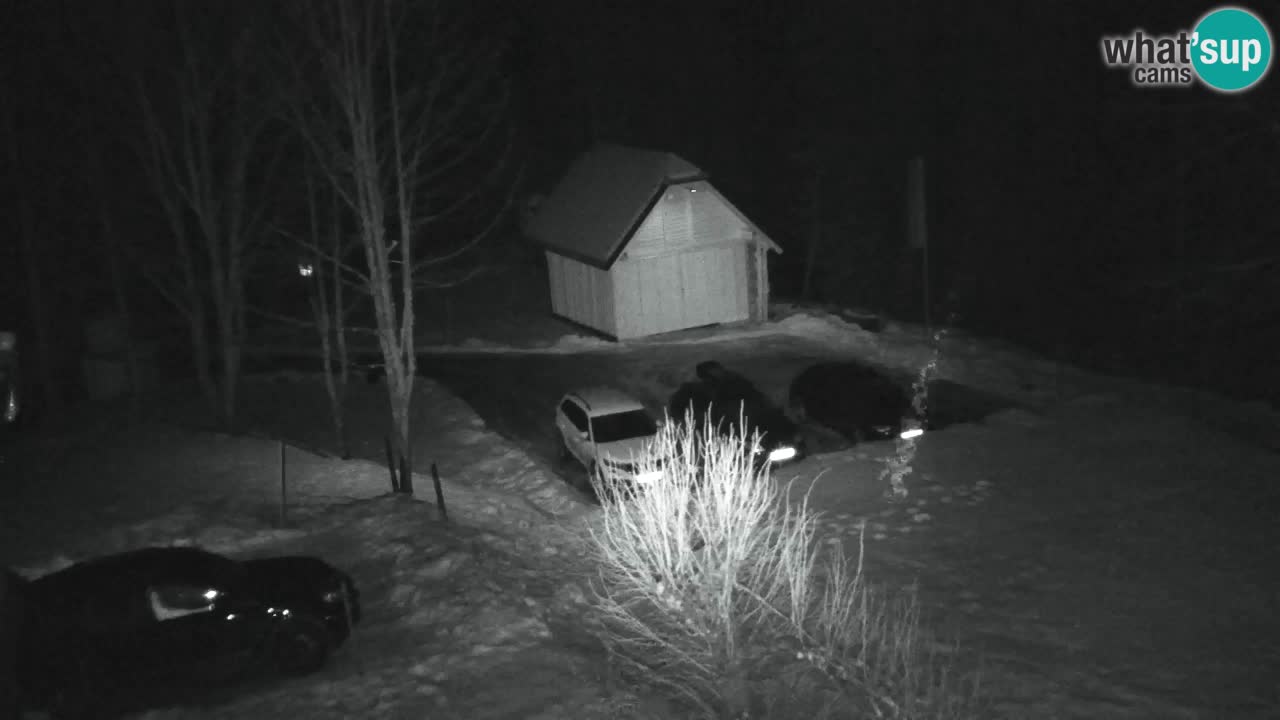 Webcam Lukanja – Pohorje houses a Water village