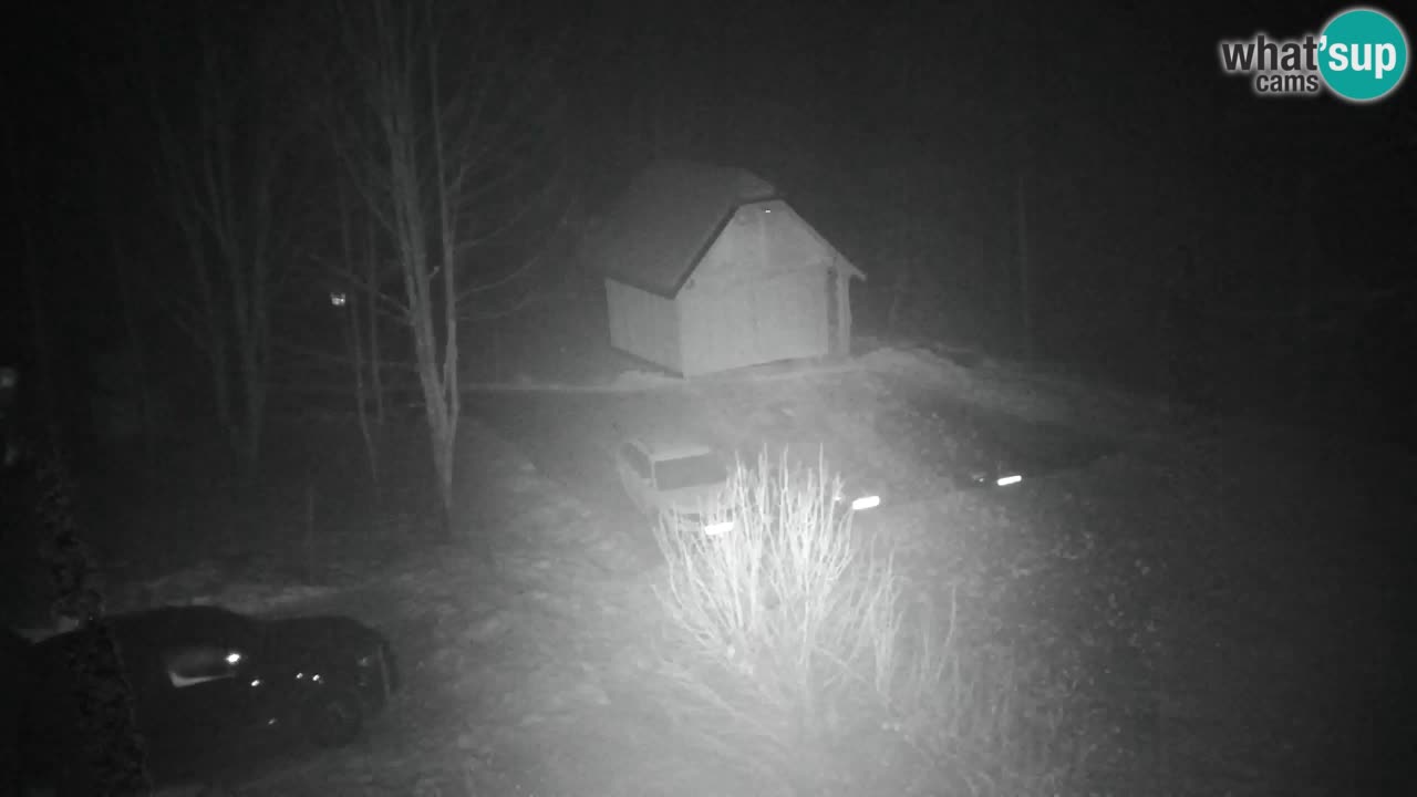 Webcam Lukanja – Pohorje houses a Water village