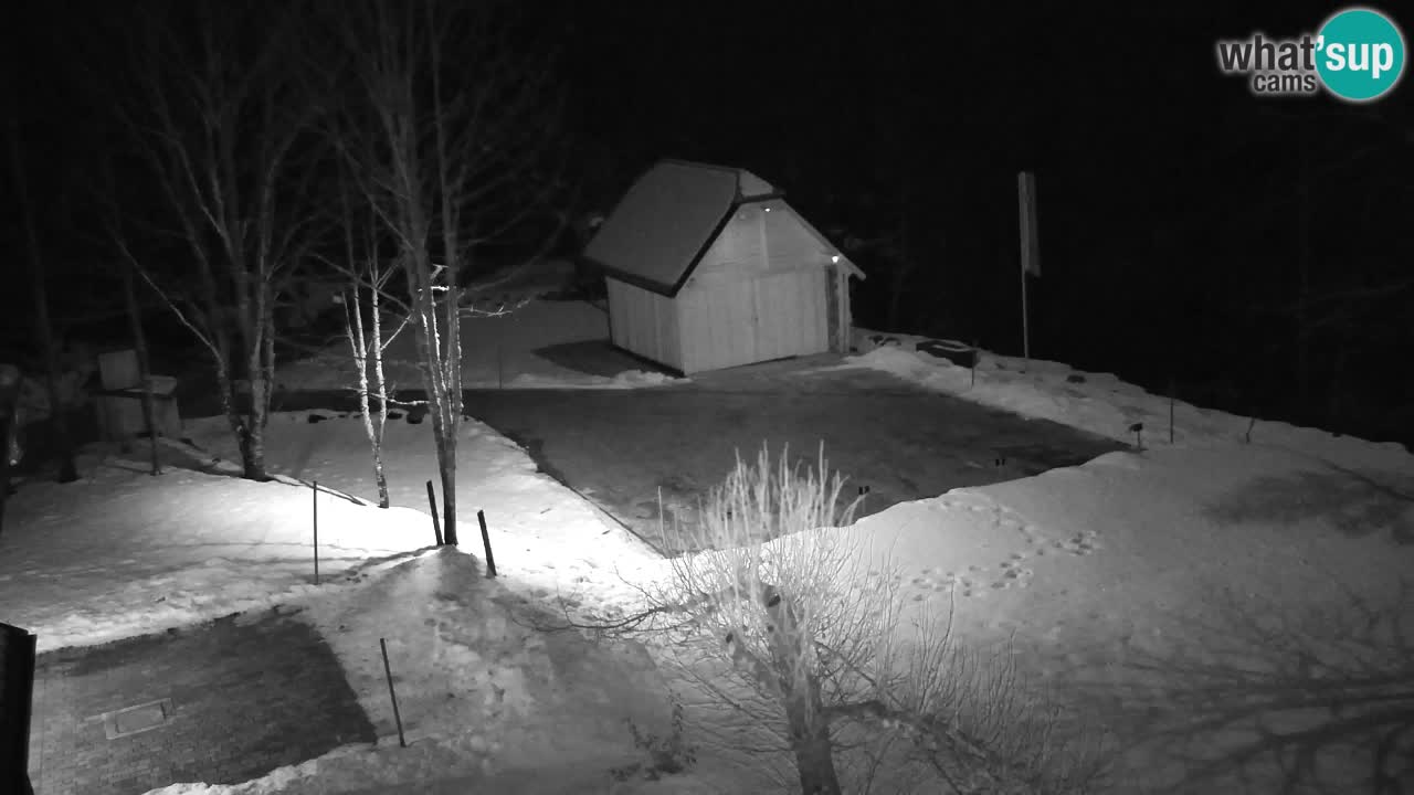 Webcam Lukanja – Pohorje houses a Water village