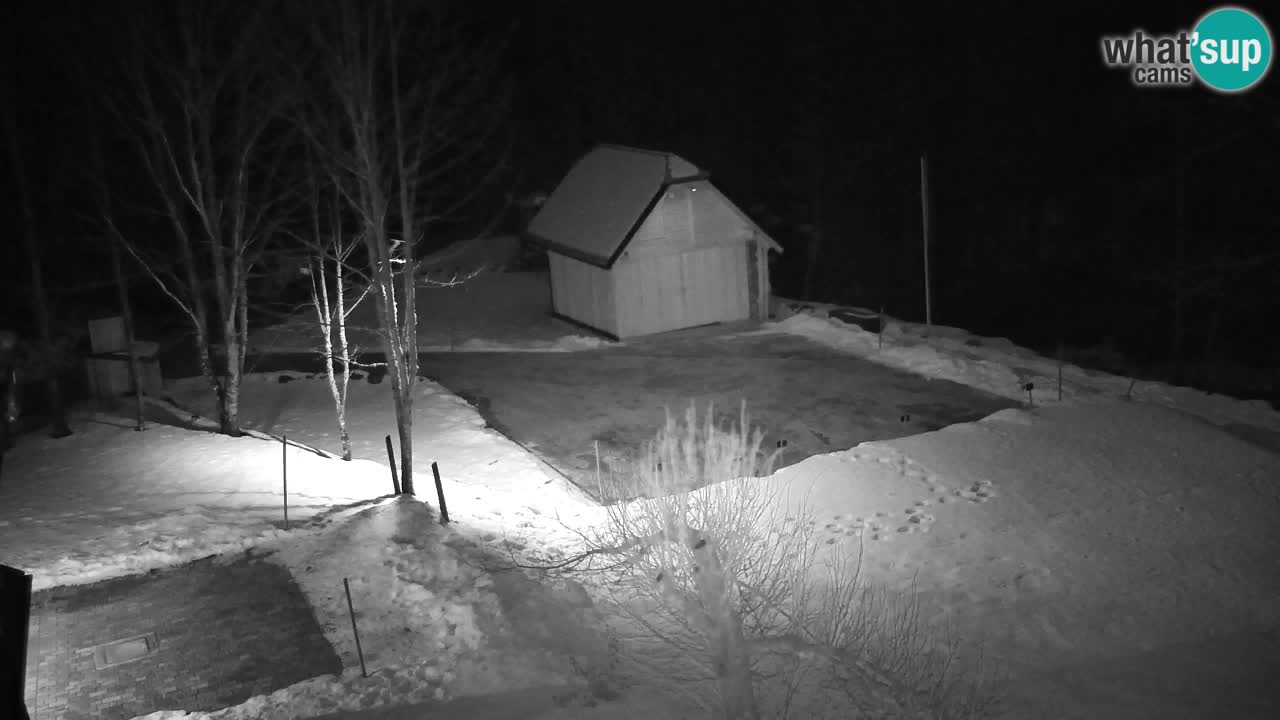 Webcam Lukanja – Pohorje houses a Water village