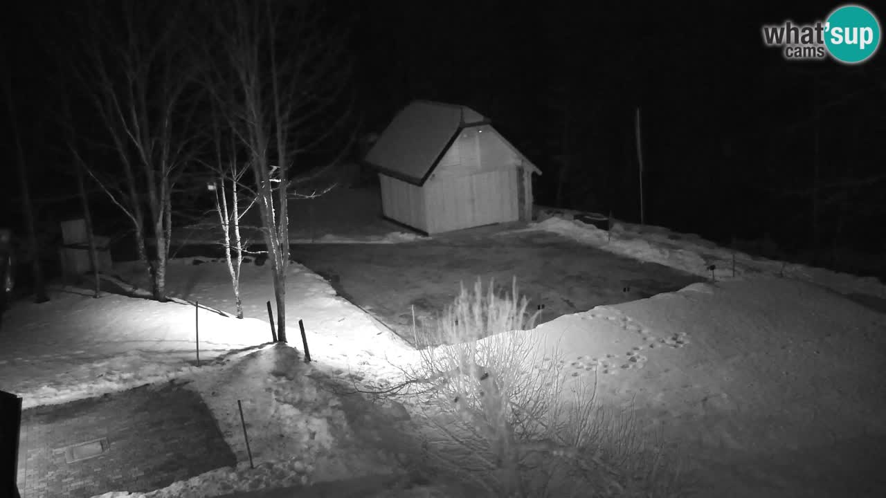 Webcam Lukanja – Pohorje houses a Water village