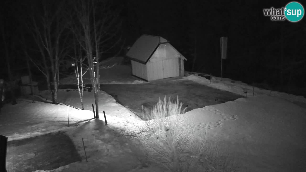 Webcam Lukanja – Pohorje houses a Water village