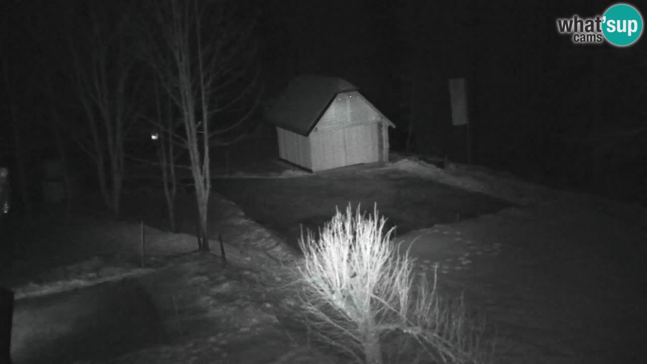 Webcam Lukanja – Pohorje houses a Water village