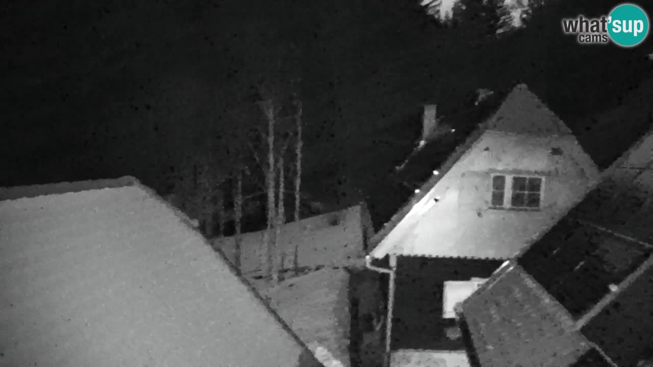 Webcam Lukanja – Pohorje houses a Water village