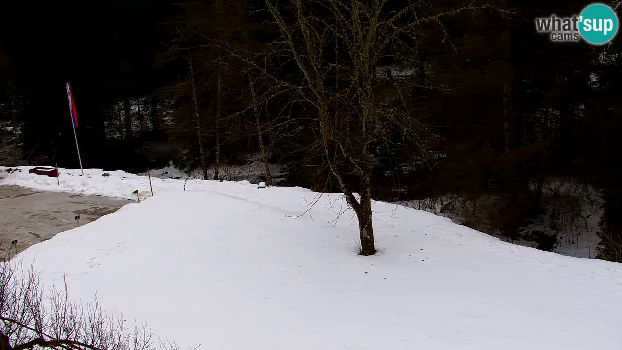 Webcam Lukanja – Pohorje houses a Water village