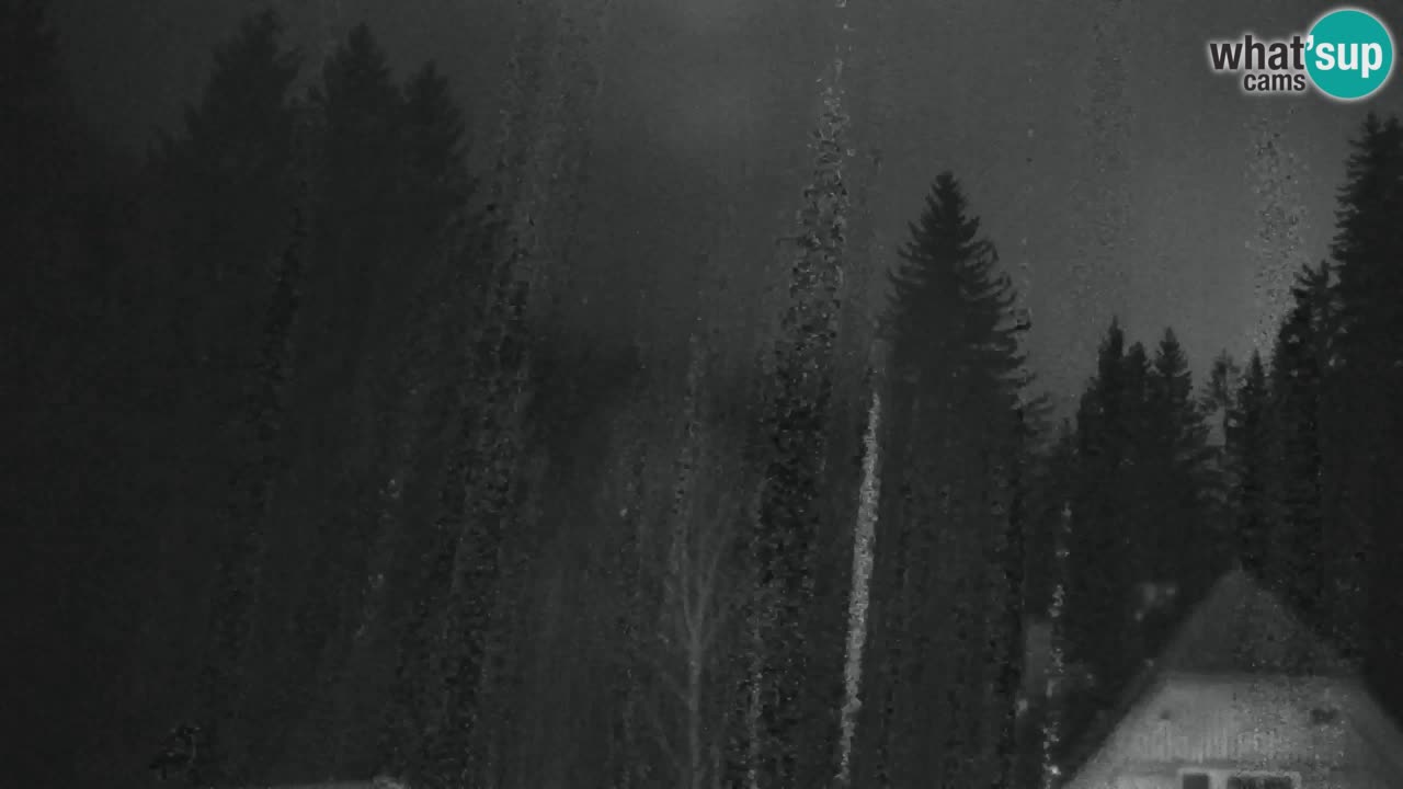 Webcam Lukanja – Pohorje houses a Water village