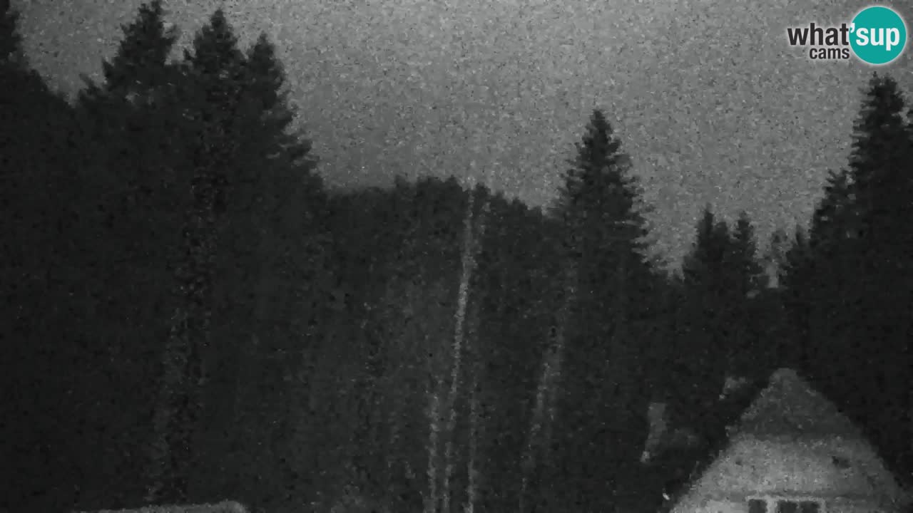 Webcam Lukanja – Pohorje houses a Water village