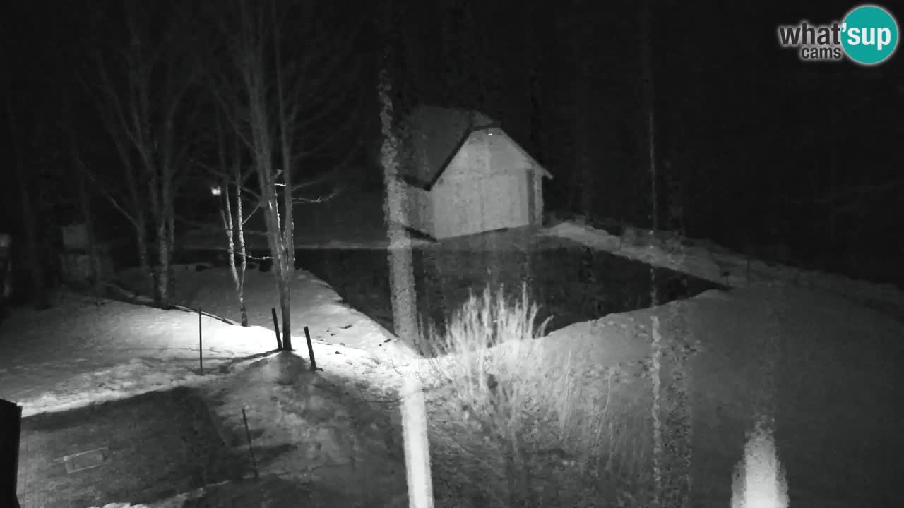 Webcam Lukanja – Pohorje houses a Water village