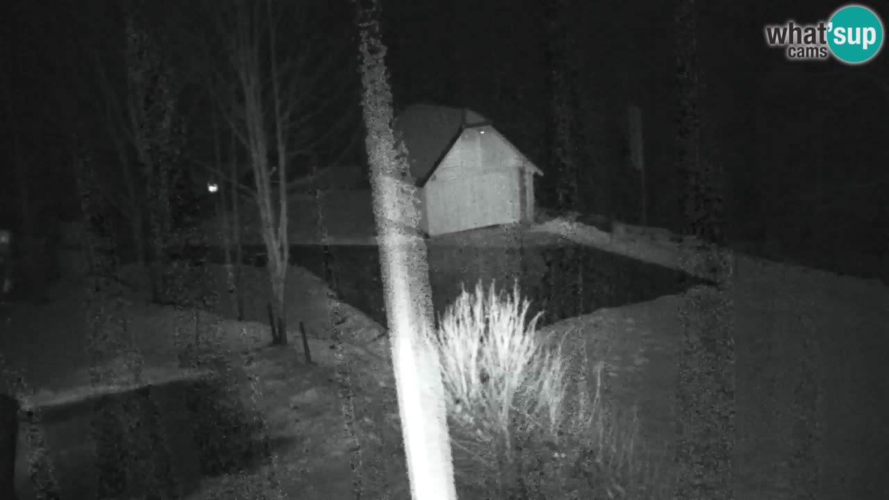 Webcam Lukanja – Pohorje houses a Water village