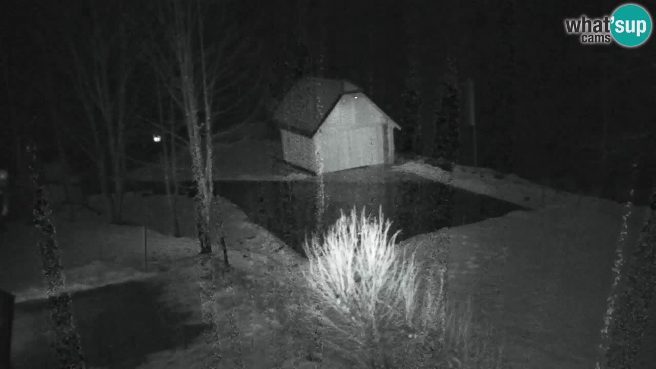 Webcam Lukanja – Pohorje houses a Water village