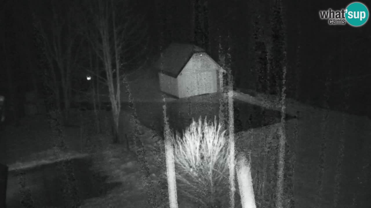 Webcam Lukanja – Pohorje houses a Water village