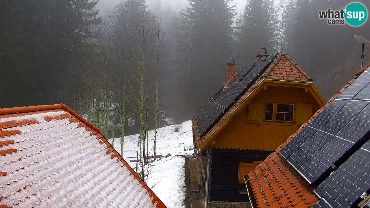 Spletna kamera Lukanja – Water Village | Pohorje Houses