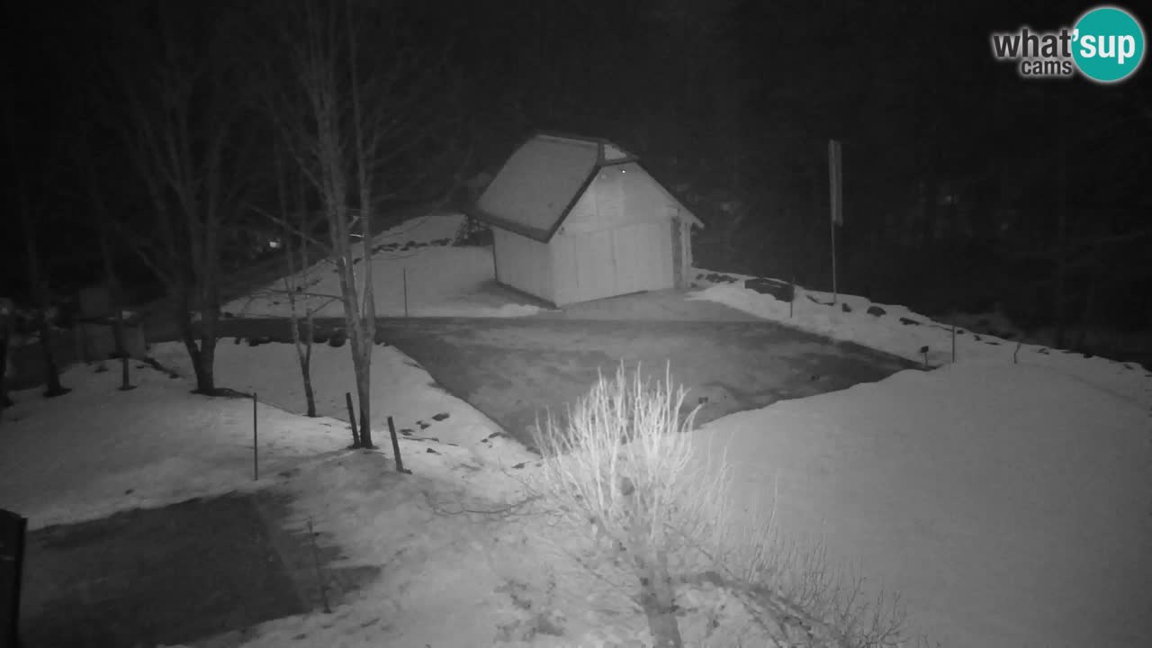 Webcam Lukanja – Pohorje houses a Water village