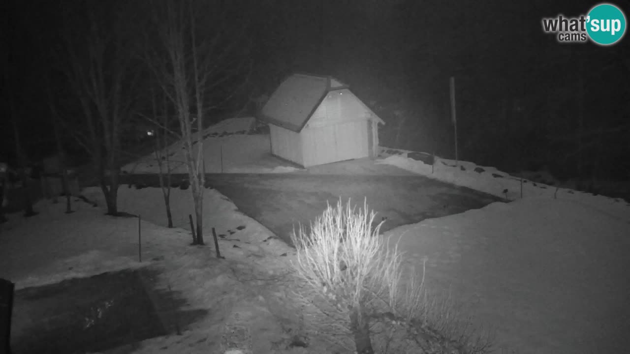 Webcam Lukanja – Pohorje houses a Water village