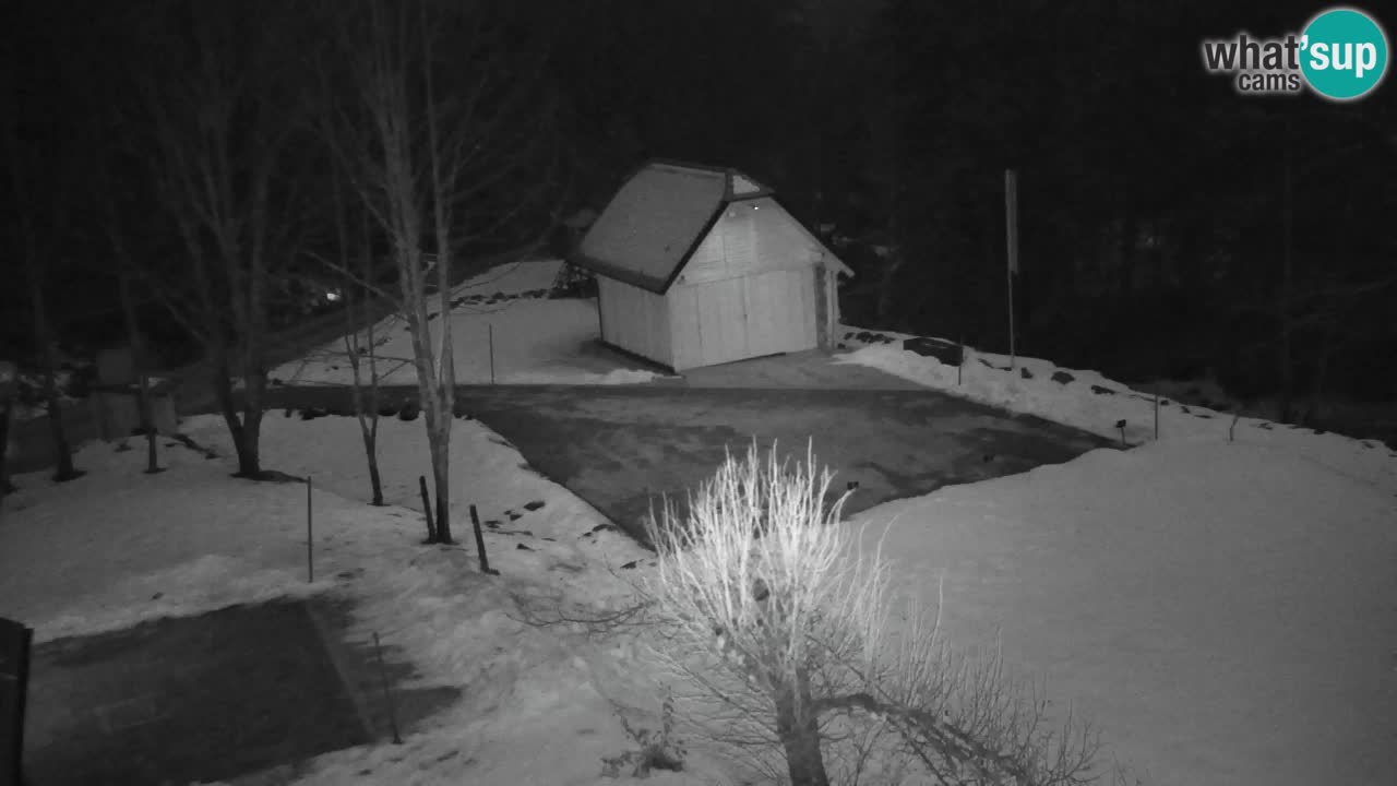 Webcam Lukanja – Pohorje houses a Water village