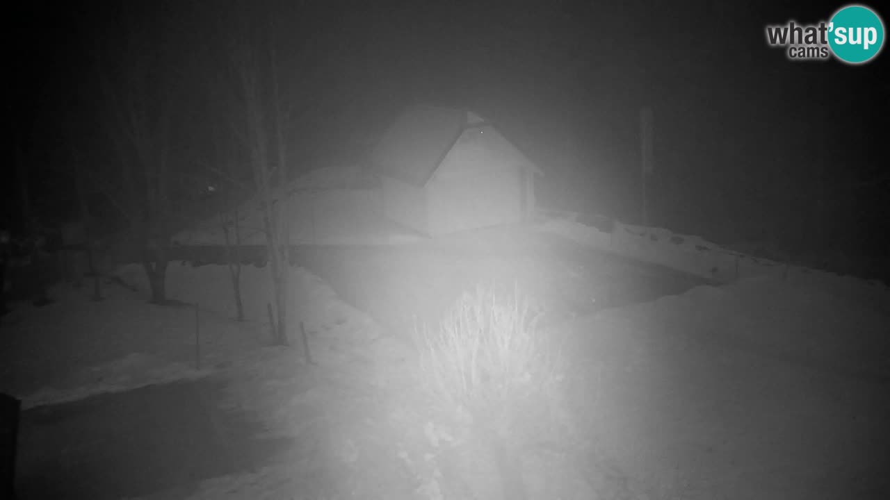 Webcam Lukanja – Pohorje houses a Water village