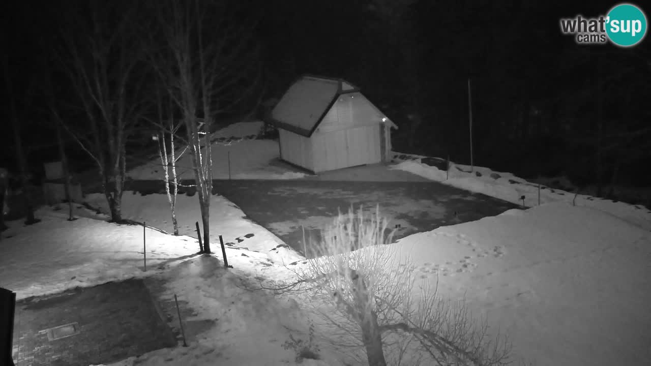 Webcam Lukanja – Pohorje houses a Water village
