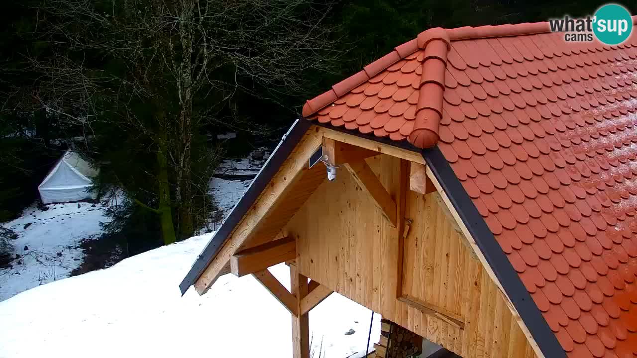 Webcam Lukanja – Pohorje houses a Water village