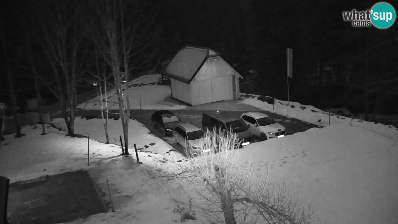 Webcam Lukanja – Pohorje houses a Water village