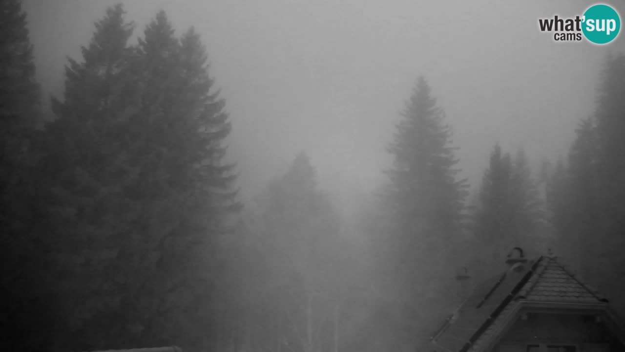 Webcam Lukanja – Pohorje houses a Water village