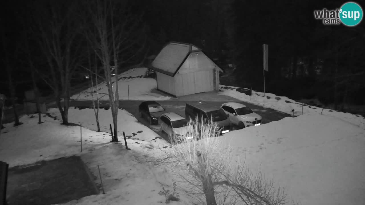 Webcam Lukanja – Pohorje houses a Water village