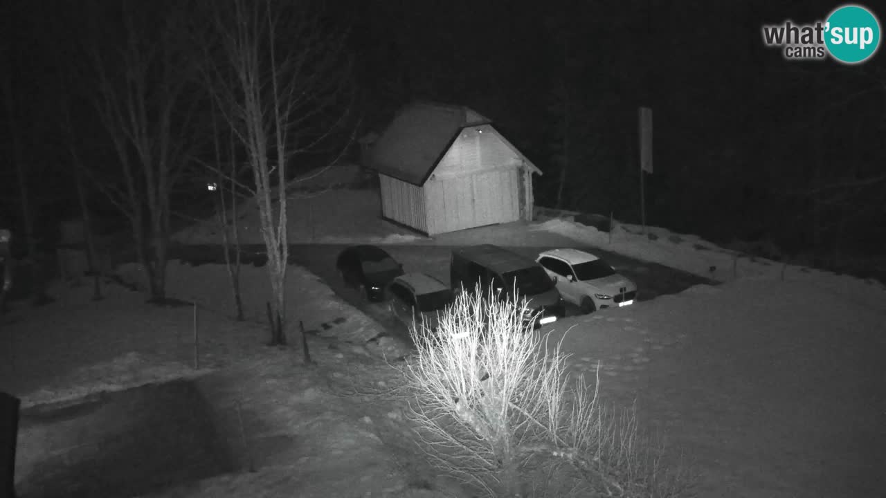 Spletna kamera Lukanja – Water Village | Pohorje Houses