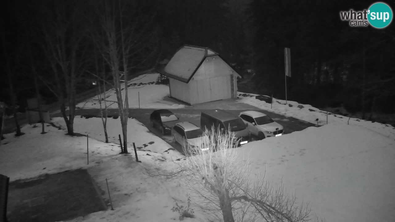 Webcam Lukanja – Pohorje houses a Water village