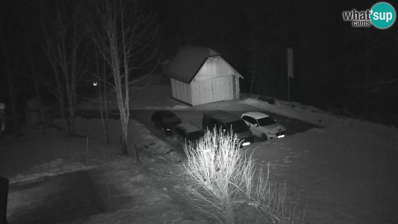 Webcam Lukanja – Pohorje houses a Water village