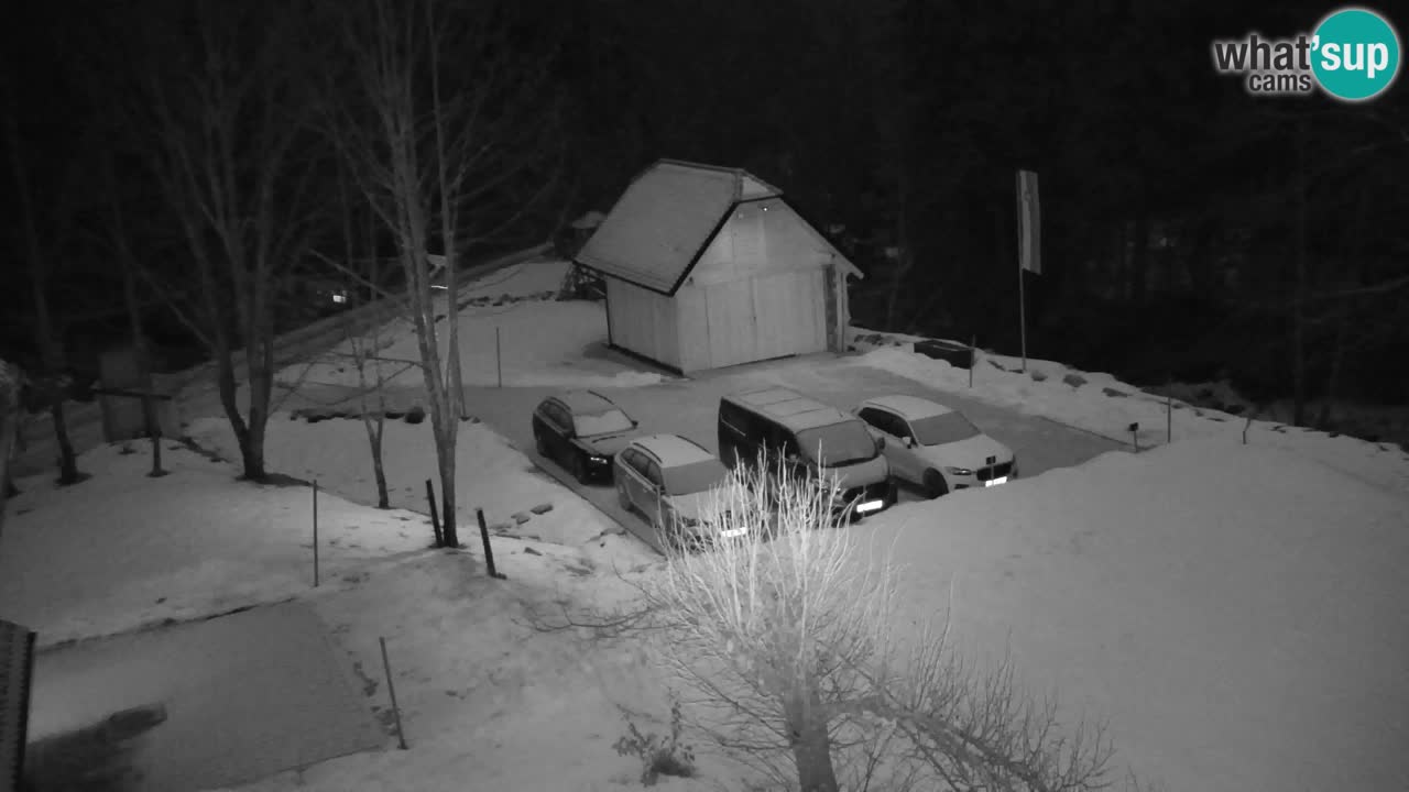 Webcam Lukanja – Pohorje houses a Water village