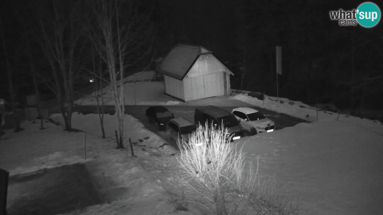 Webcam Lukanja – Pohorje houses a Water village